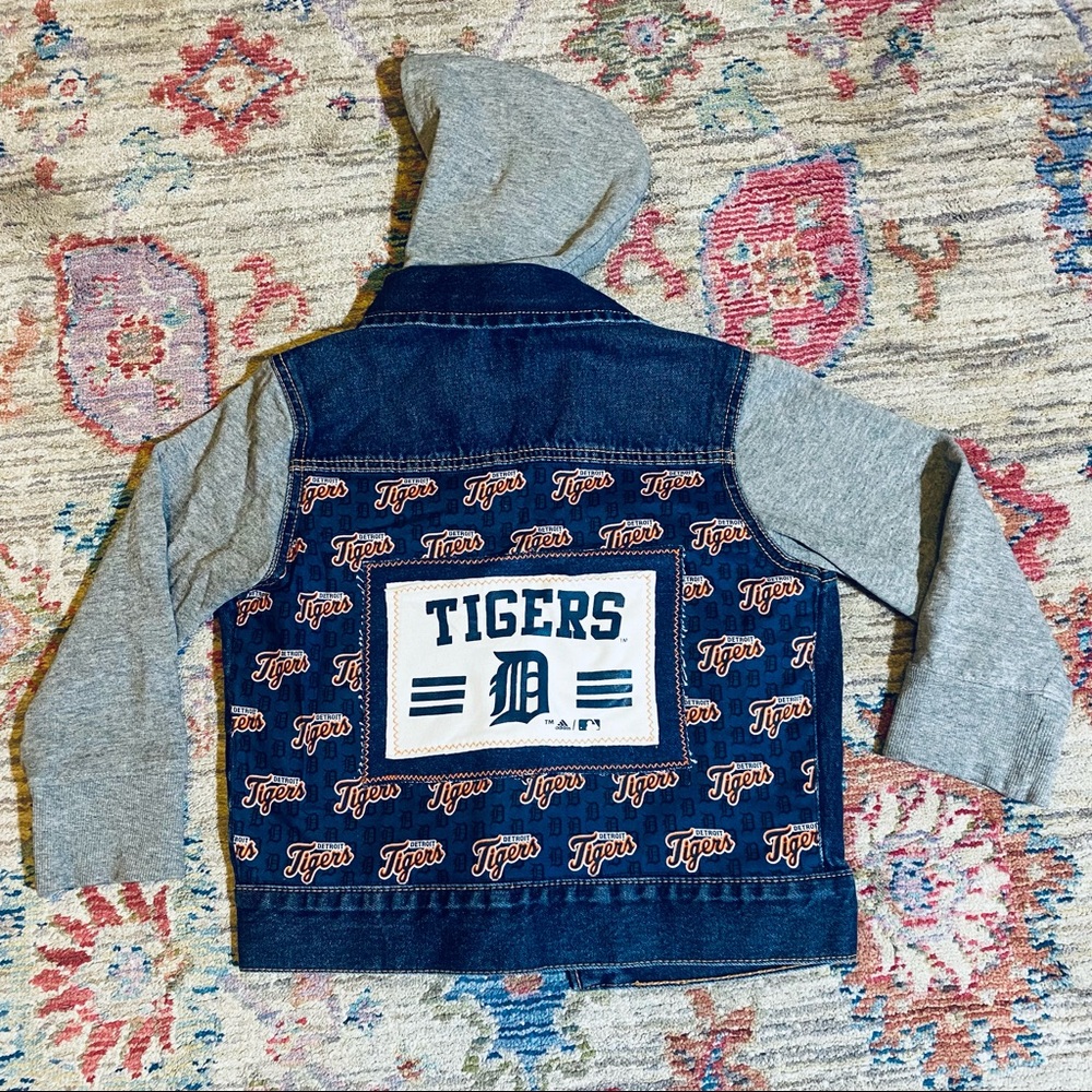 Kids Detroit Tigers Jean Jacket